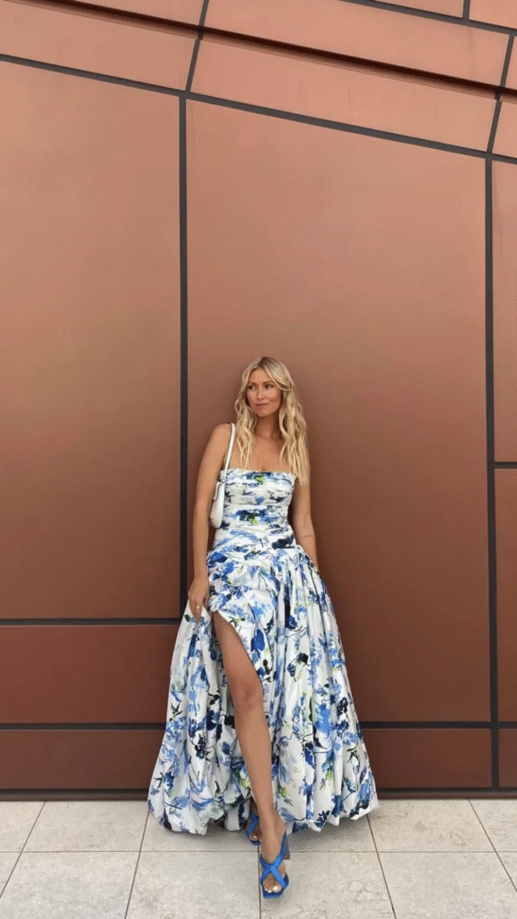 rochie cu tiv bubble hem, rochii retro vară